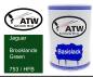 Preview: Jaguar, Brooklands Green, 753 / HFB: 500ml Lackdose, von ATW Autoteile West.